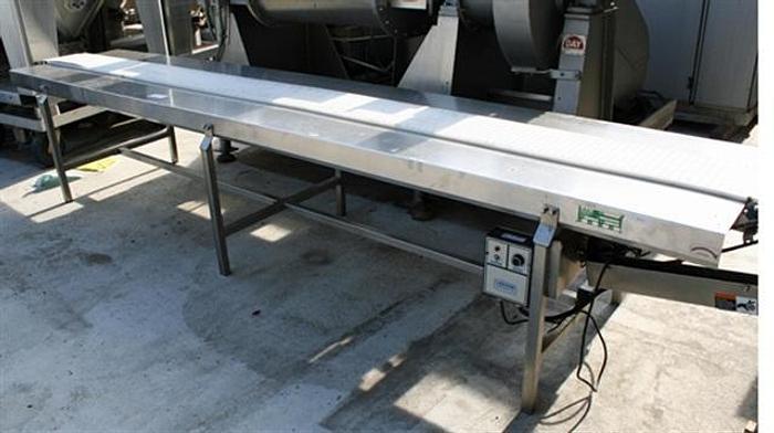 Used RBM Conveyor, 10" x 13'6"