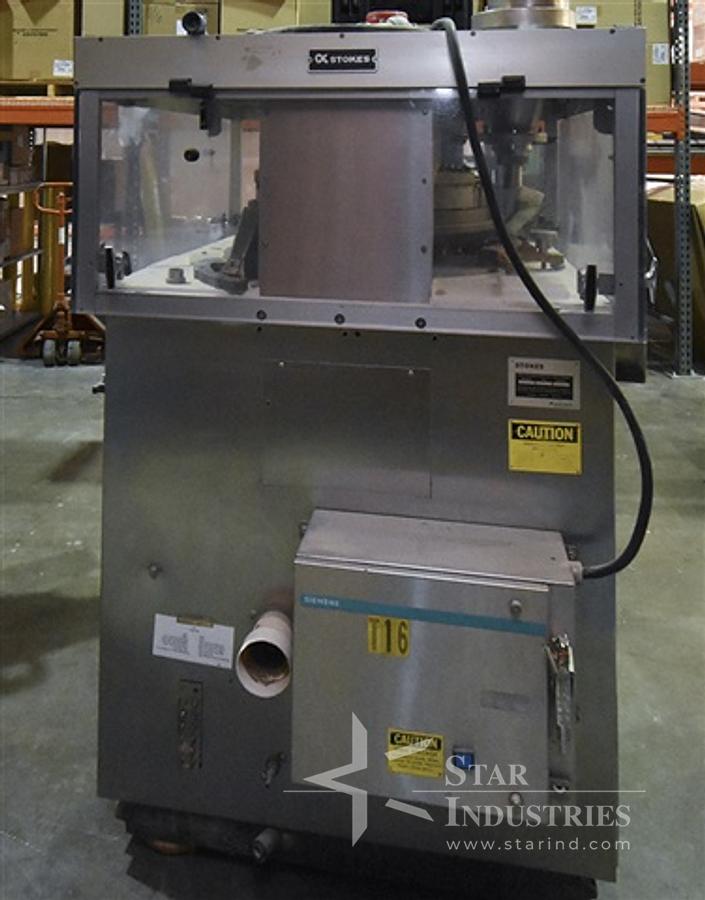 Used Stokes 328 D-tooled Bi-layer 33 station tablet press