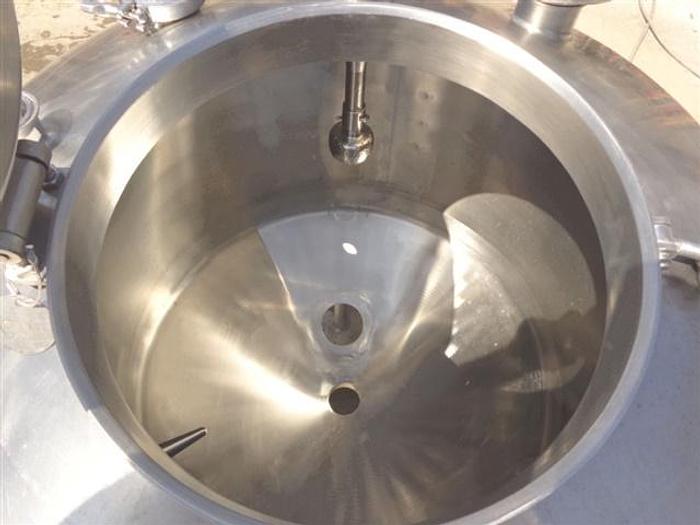 Used Walker 75 Gallon Stainless Steel Jacketed Tank