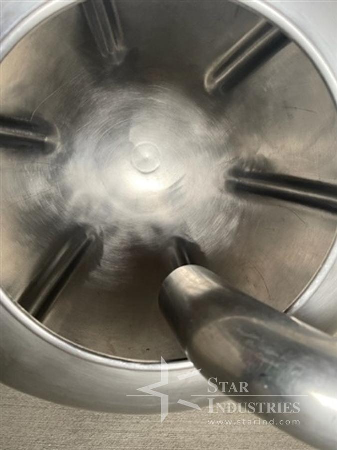 Used 4 Quart Stainless Steel Coating Pan