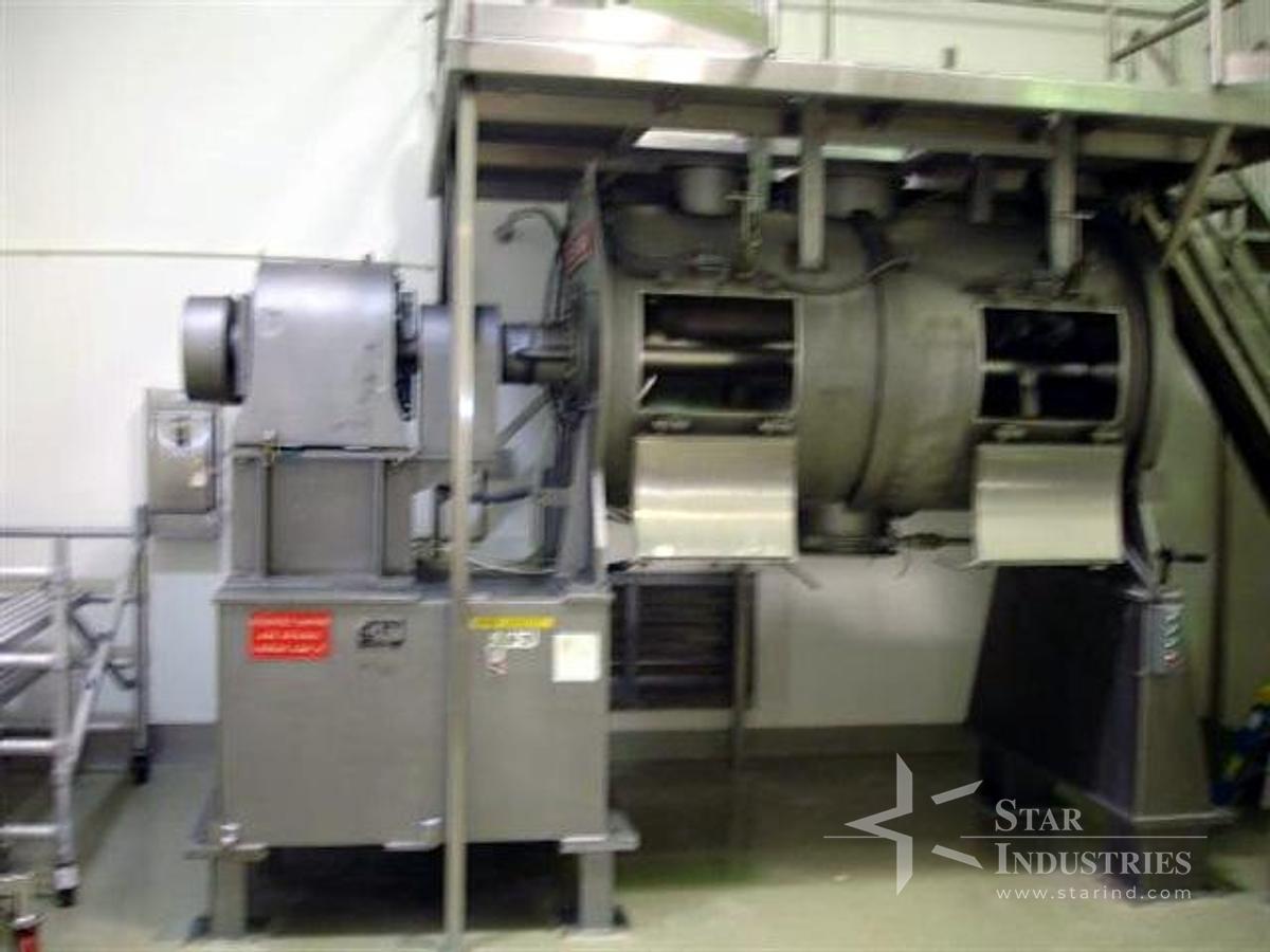 Used FKM2000D Littleford Mixer, S.S. w/ Choppers
