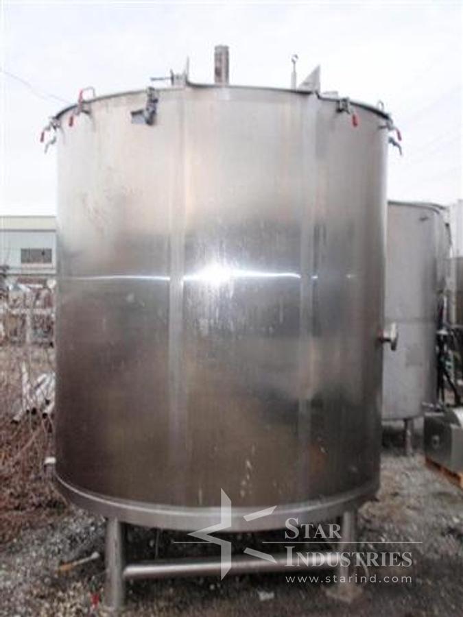 Used 1000 gallon Lee double motion kettle