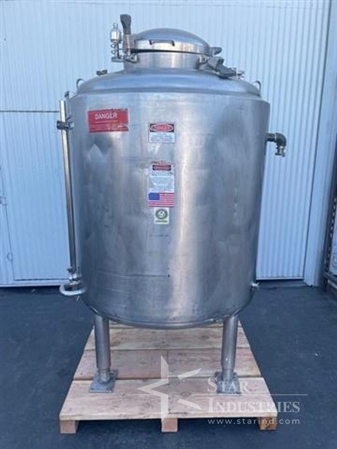 Used GEMCO 60 C.F. SLANT CONE MIXER              #3724
