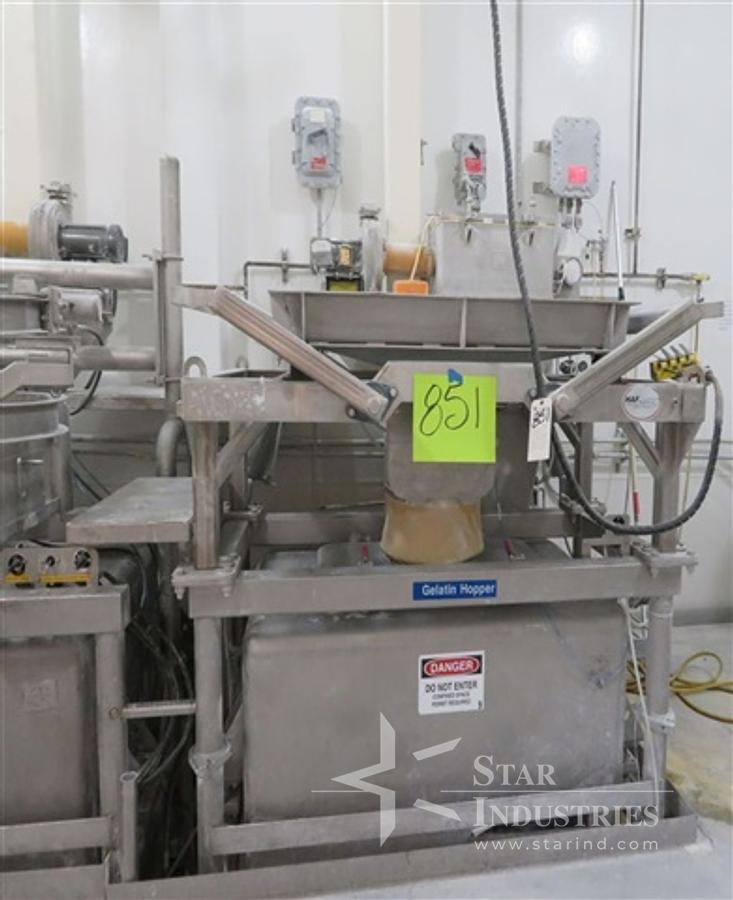 Used Stainless Steel Bulk Bag Unloading System