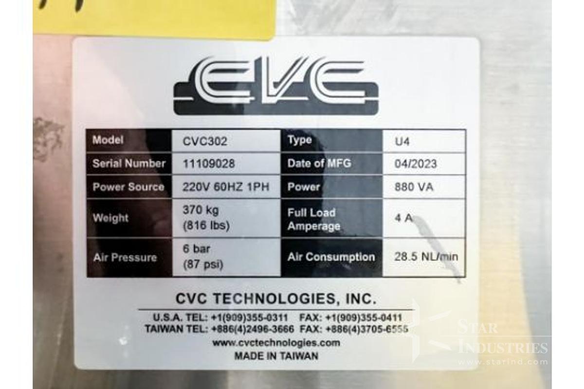 Used CVC Model 302 Wrap-around Labeler