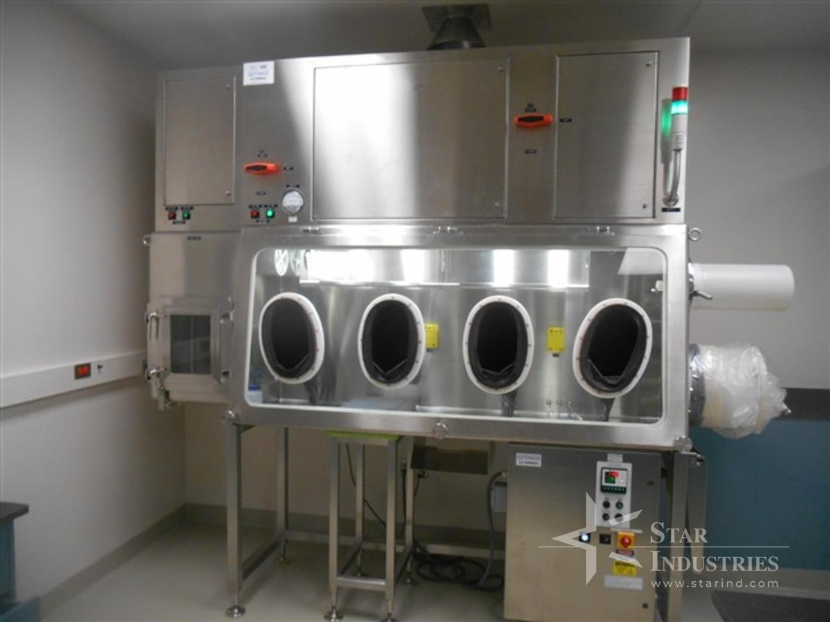 Used La Calhene 4 Glove Containment Isolator