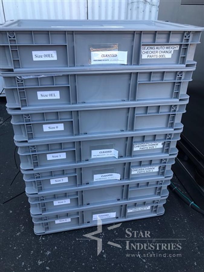 Used Sejong SWC-75 60,000/hr Capsule Weight Checker/Checkweigher