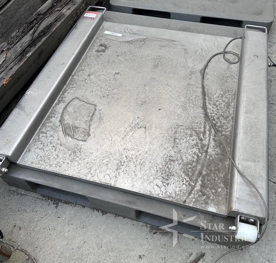 Used Sartorious Floor Scales without Indicators
