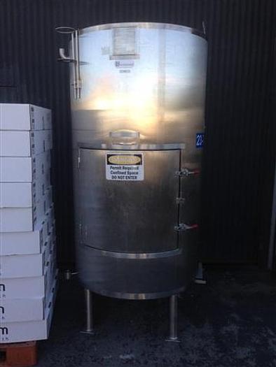 Used 1000 Liter Stainless Technology Jacketed Bag Vessel