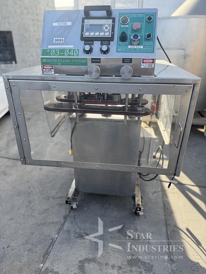 Used Inline Filling Systems Retorquer