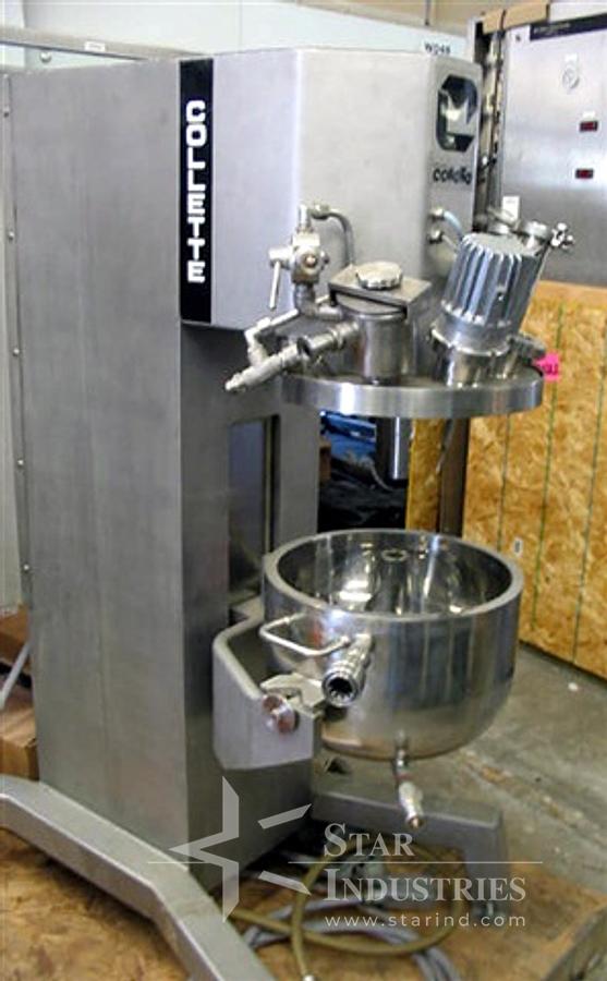 Used Collette Gral 25 Pro Vacuum Mixer/Granulator/Dryer w/ Solvent Recovery