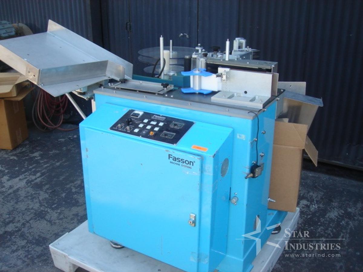 Used Fasson ST-10D Wrap-around Labeler