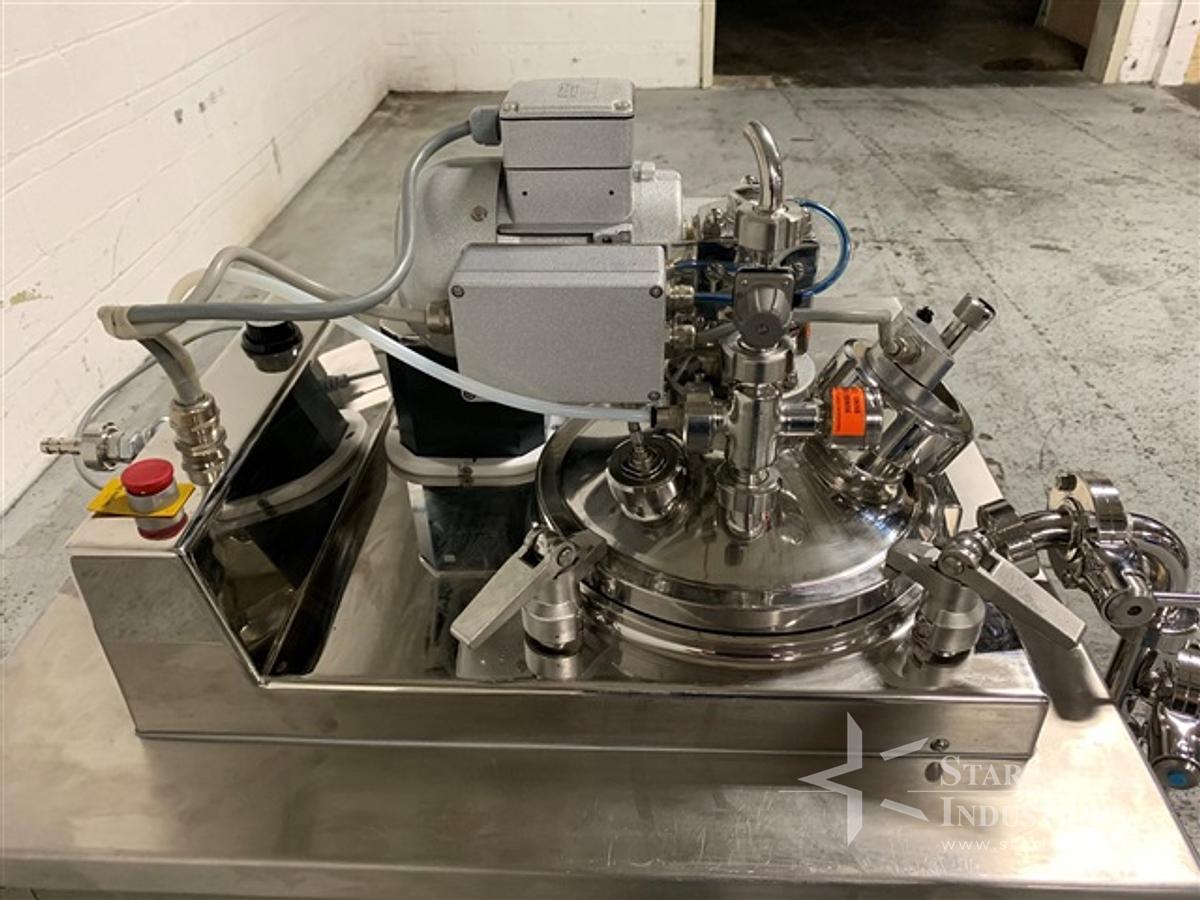 Used 5 liter Berents Beco-Mini-Lab Sanitary Homogenizing Mixer