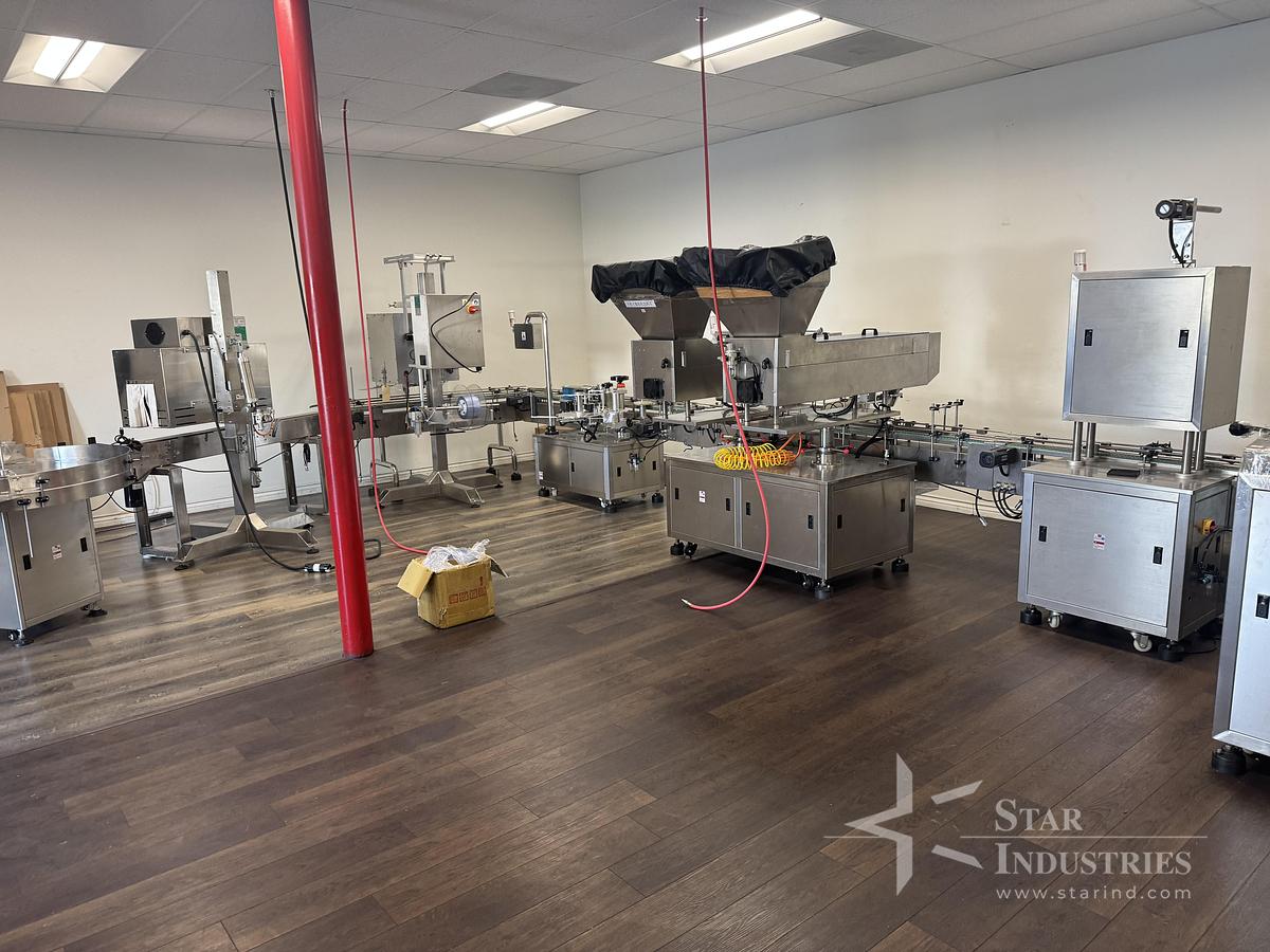 Used Shark Inline Bottle Packaging Line