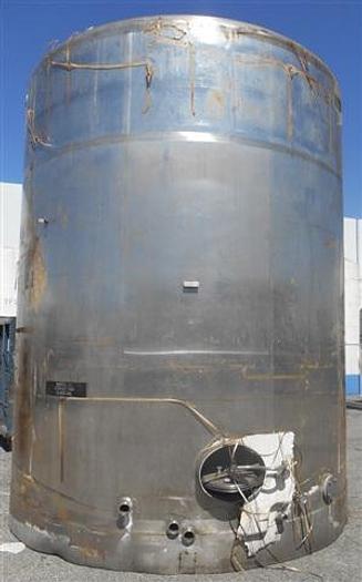 Used 10,000 gallon 316l S.S. DCI Tank