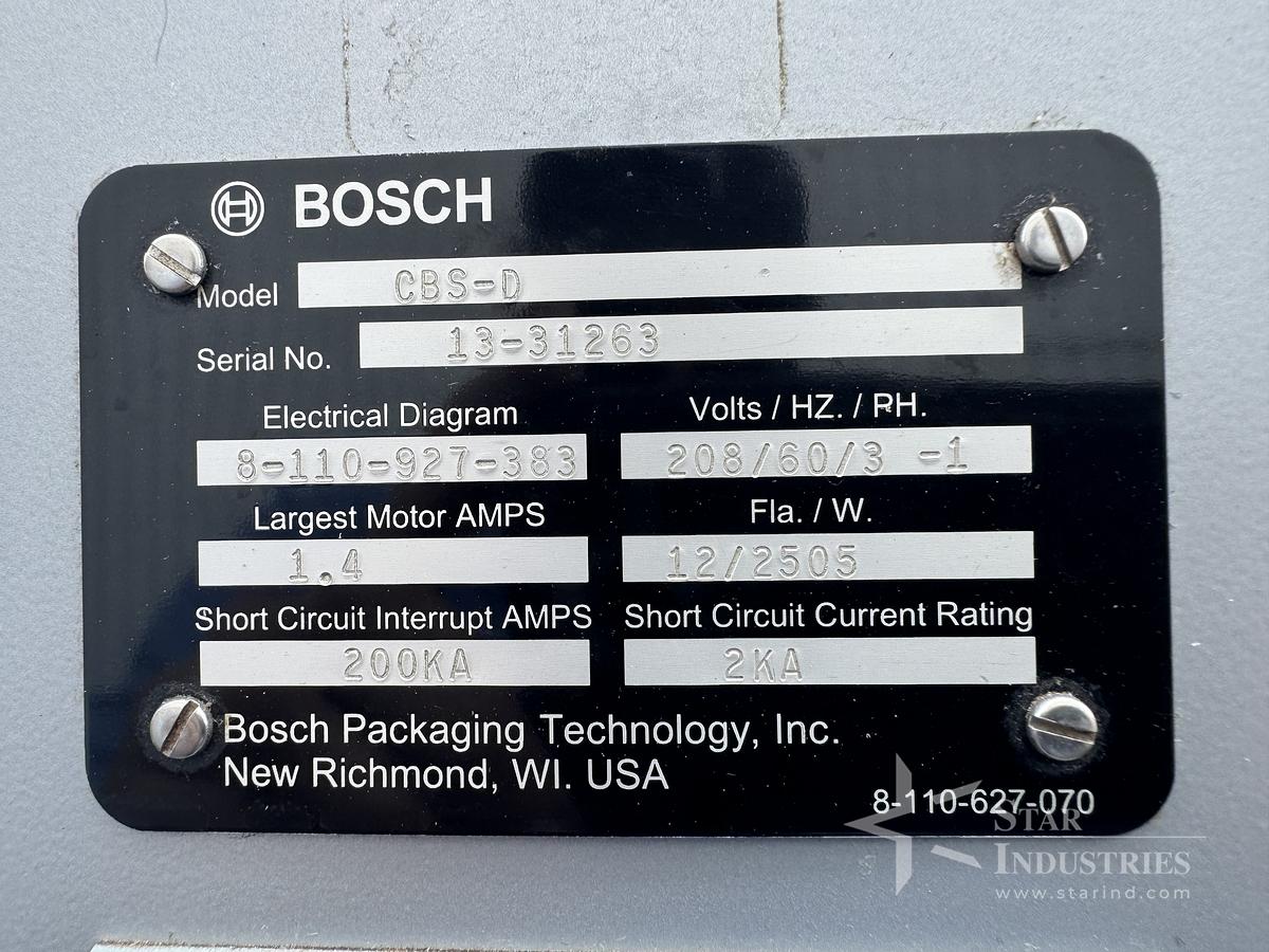 Used Bosch-Doboy CBS-D Bag Sealer
