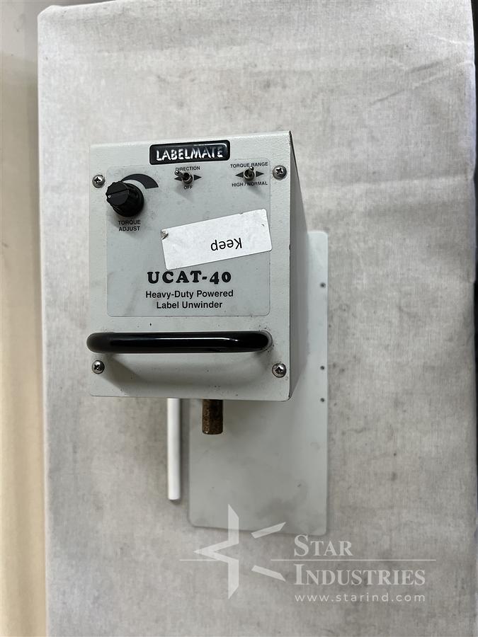 Used Labelmate Heavy-Duty Powered Label Undwinder