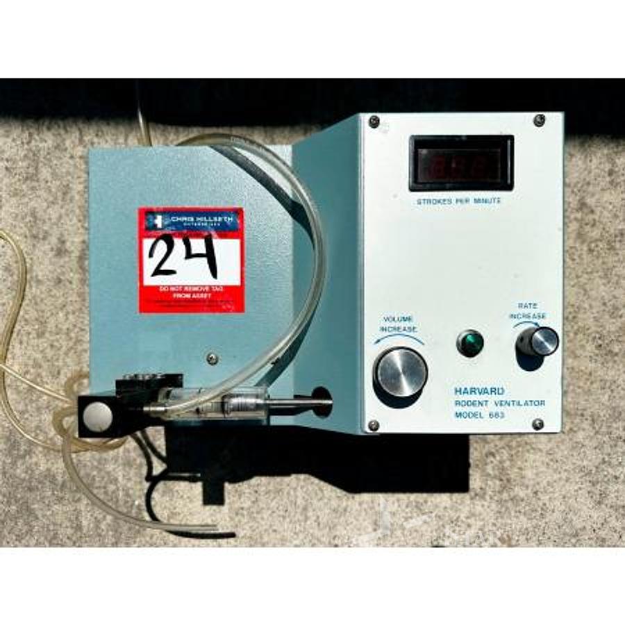 Used Harvard Rodin Ventilator Model: 683