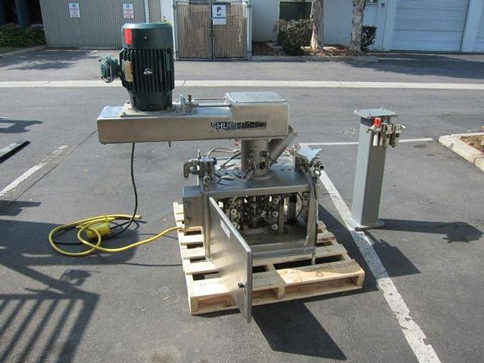 Used Bepex Schugi continuous mixer and agglomerator