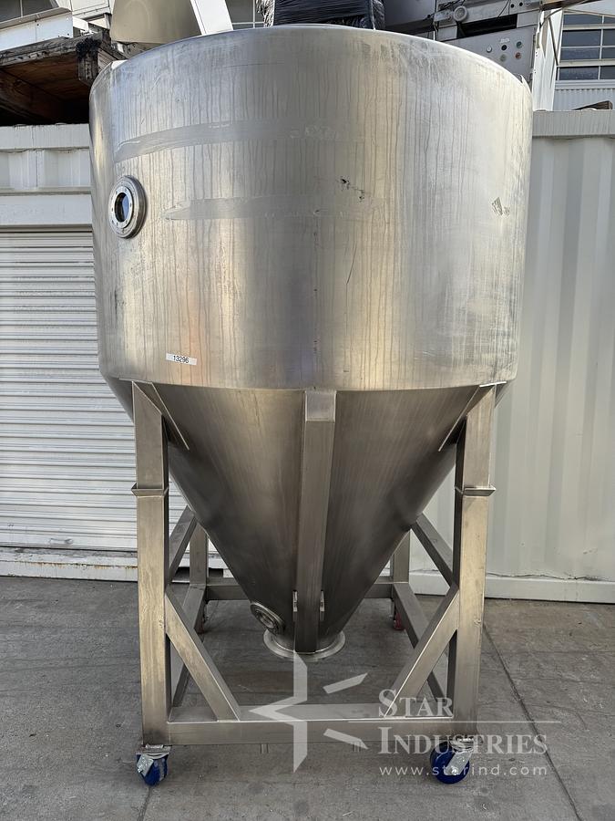 Used Bohle Bin, Stainless Steel