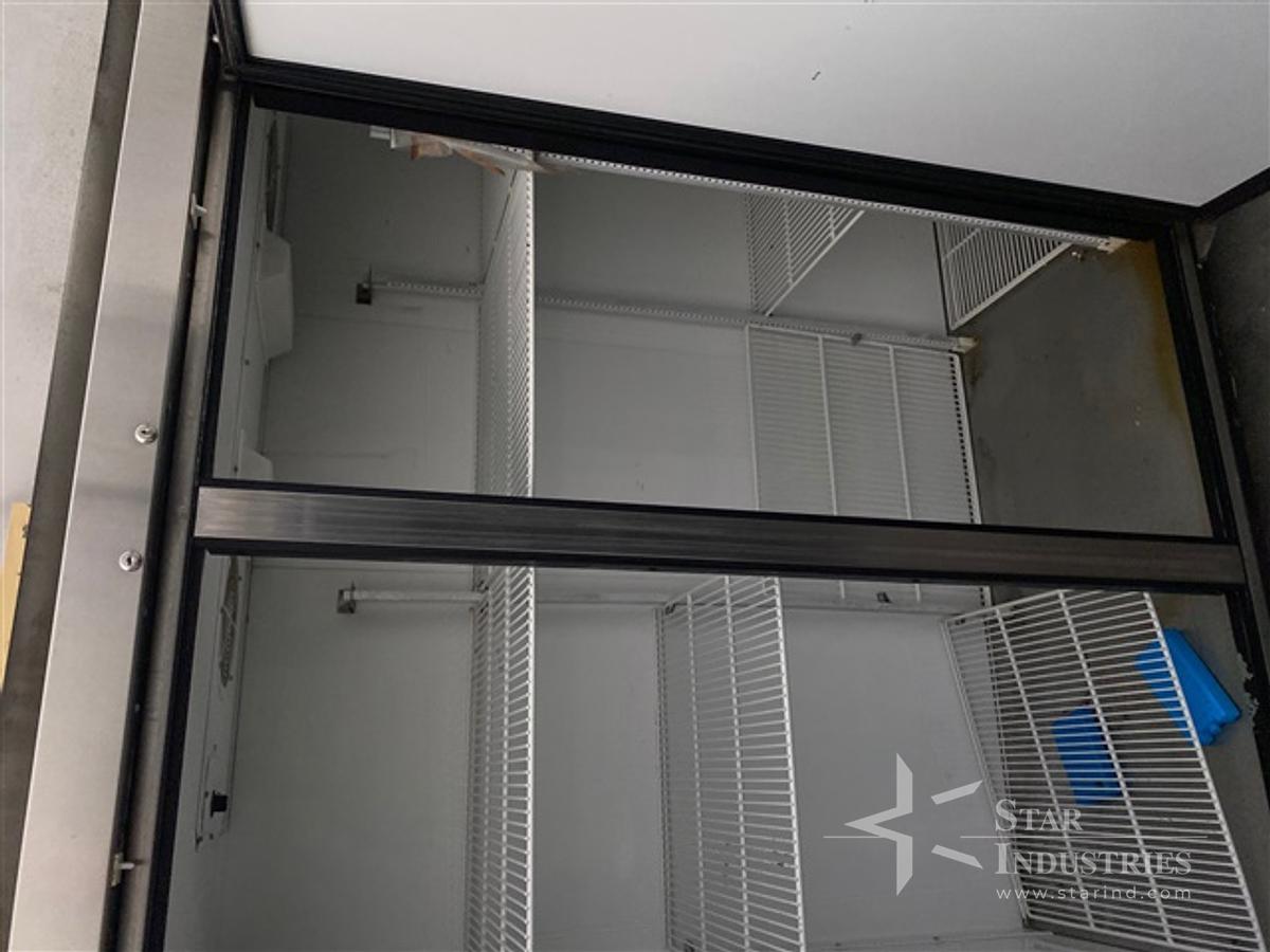 Used Three Door Stainless steel refrigerator