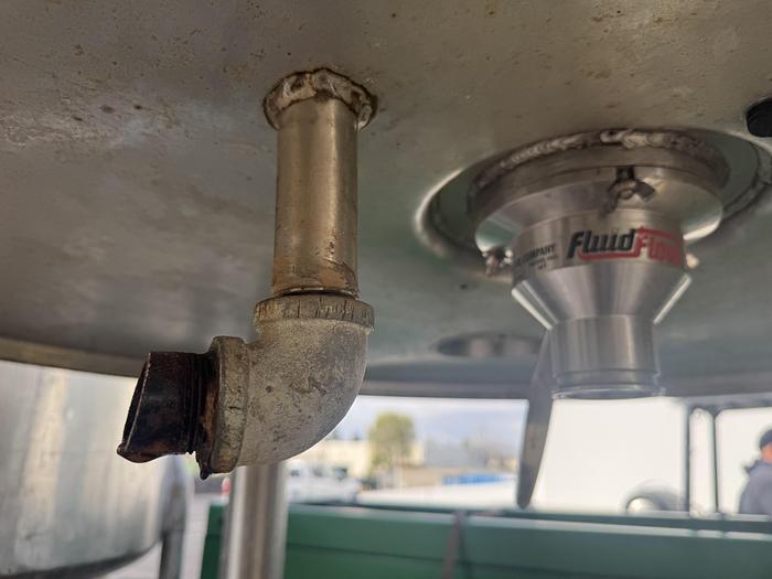 Used Tank, 500-Gallon, Stainless Steel, Dbl Motion Agitated, Jacketed, Lee,