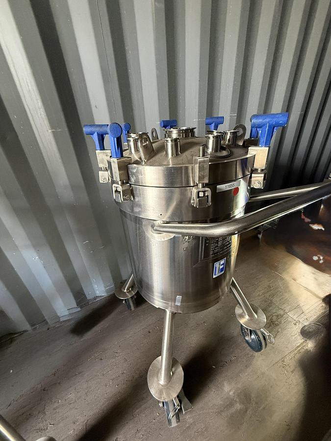 Used 80 liter 316L Feldmeier Tank