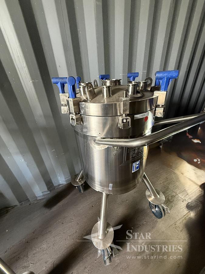 Used 80 liter 316L Feldmeier Tank