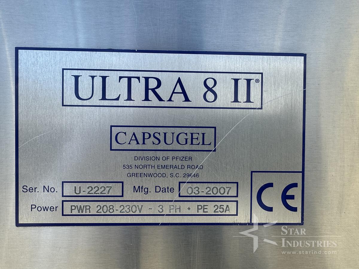 Used Capsugel Model Ultra 8 II Encapsulator