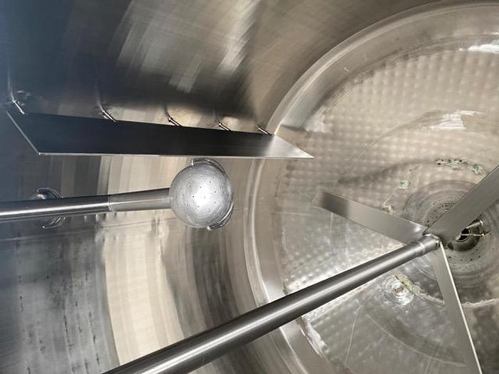 Used 1,000 gallon Mueller Double-motion Jacketed Kettle