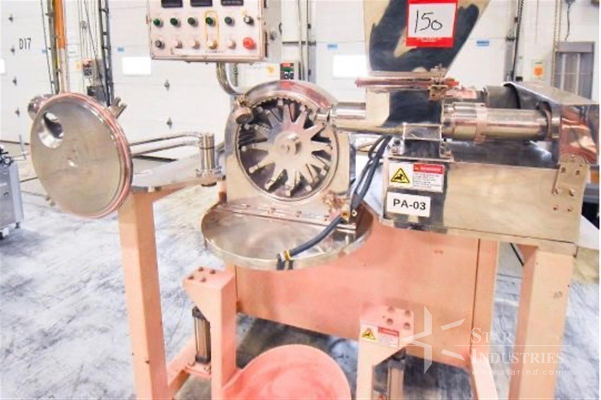 Used Jooshin Industrial Machine Co 10HP Atomizer CMUSA-AT100