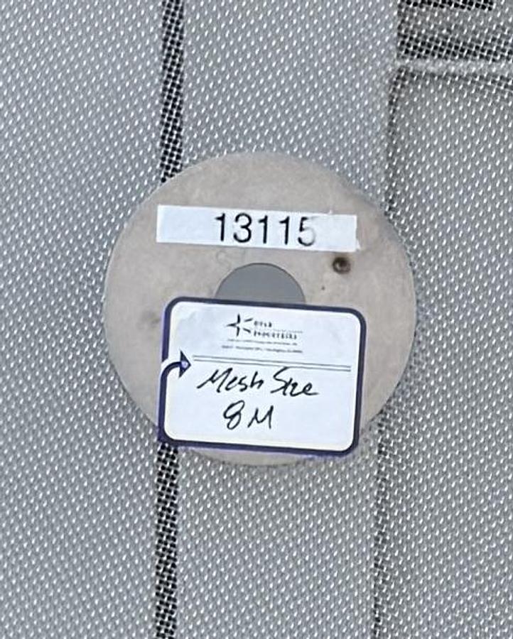 Used Vibratory Round & Circular Separator Screen 60" Dia 8 Micron