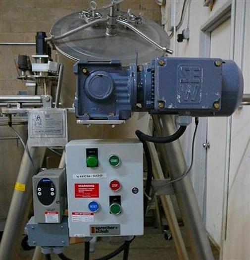 Used HB Metal Manufacturing 2 c.f. s.s. V-blender