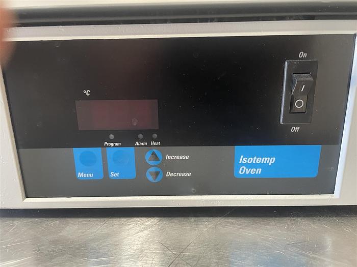 Used Fisher Scientific ISO Temp Oven