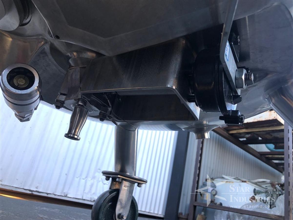 Used Approx. 350 liter Stainless Steel Feldmeier Reactor