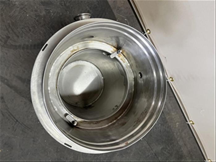 Used Stainless Steel Tank w/ 2 Ports