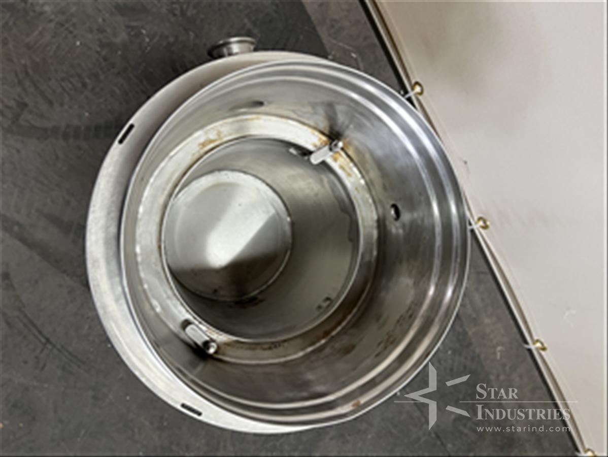 Used Stainless Steel Tank w/ 2 Ports