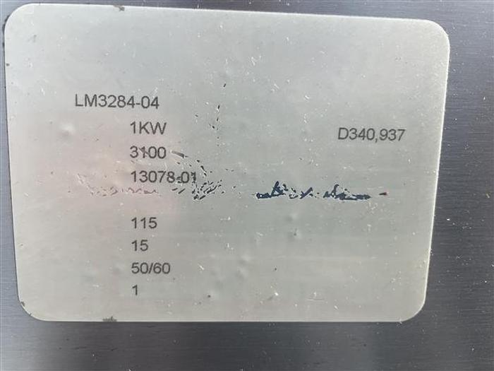 Used Enercon Compak LM3285-02 Induction Sealer