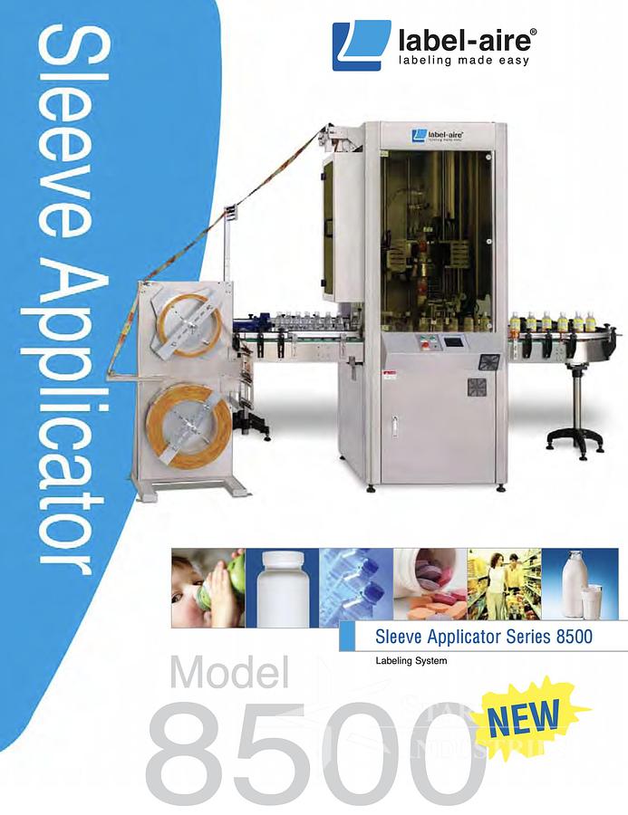 Used Label-Aire Sleeving Model 8500 Series