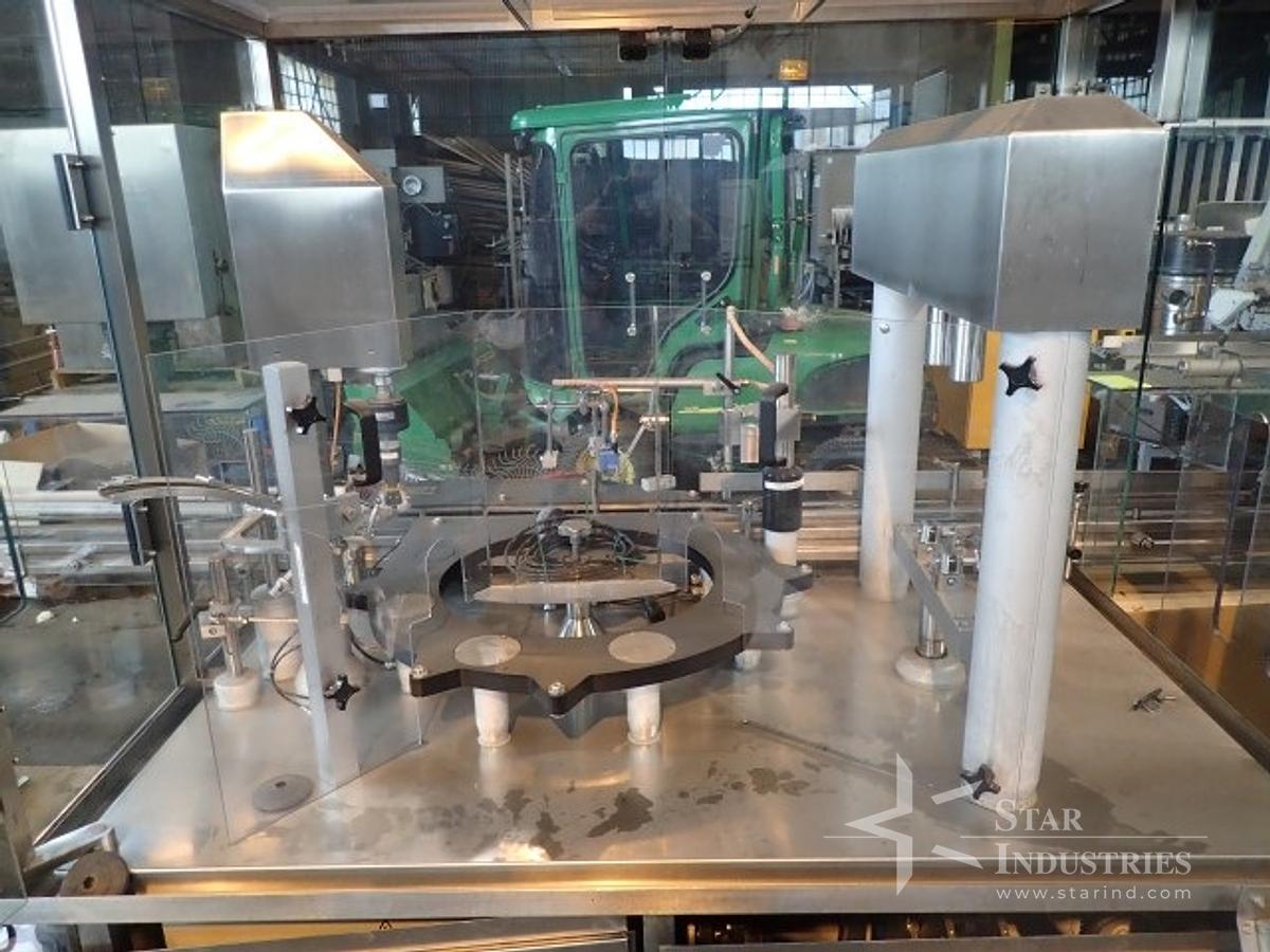 Used Kugler Monoblock 'Flexofill' Volumetric Filling Line