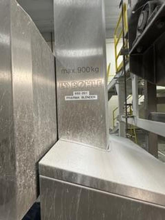 Used Bohle Pharma Post Blender, Bin Post
