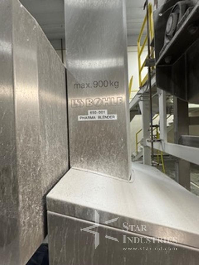 Used Bohle Pharma Post Blender, Bin Post