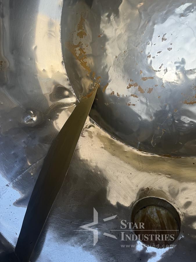 Used 72'' Stainless Steel Coating Pan