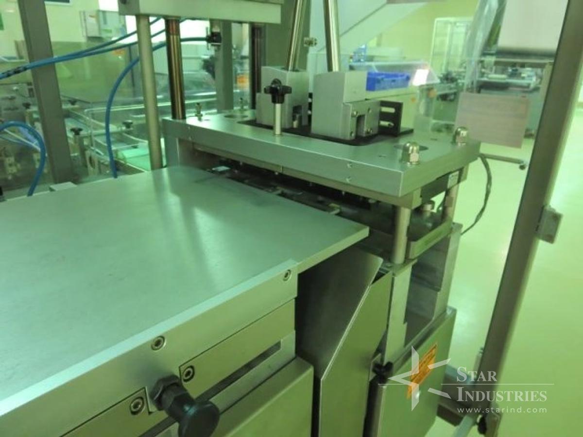 Used Uhlmann UPS4 Blister Line with Uhlmann C2205 Pac Cartoner