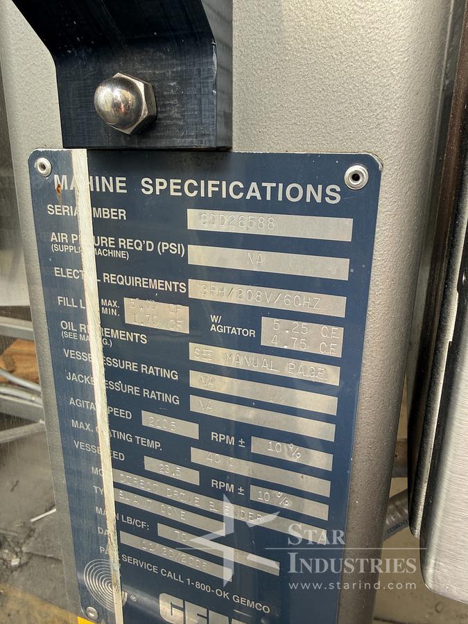Used GEMCO BLENDER