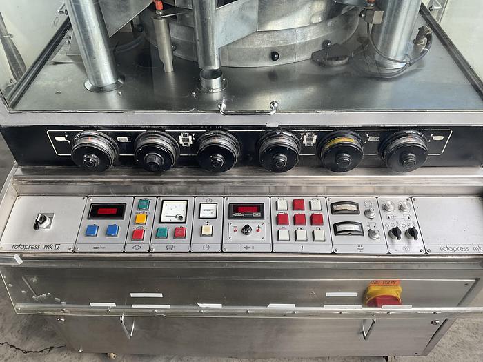 Used Manesty Rotapress MK IV 55 station Tablet Press