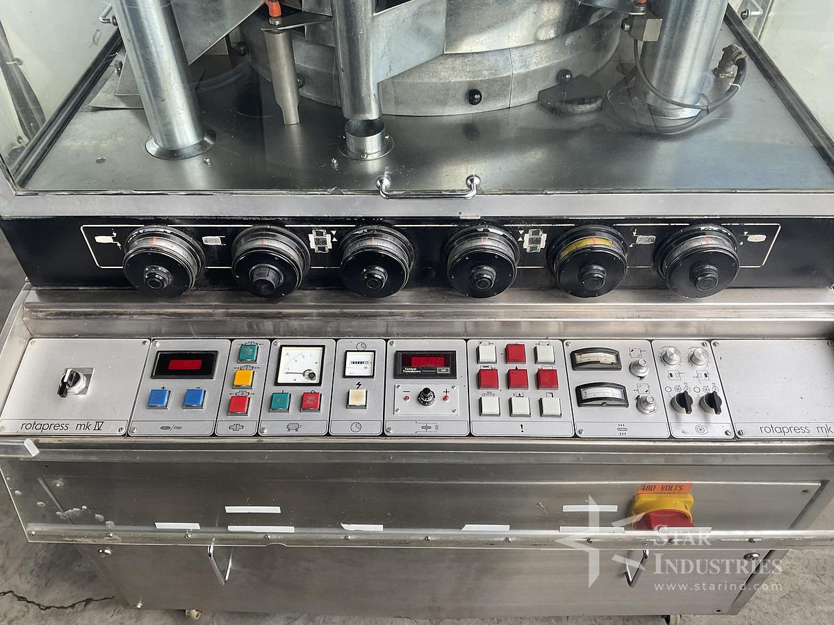 Used Manesty Rotapress MK IV 55 station Tablet Press