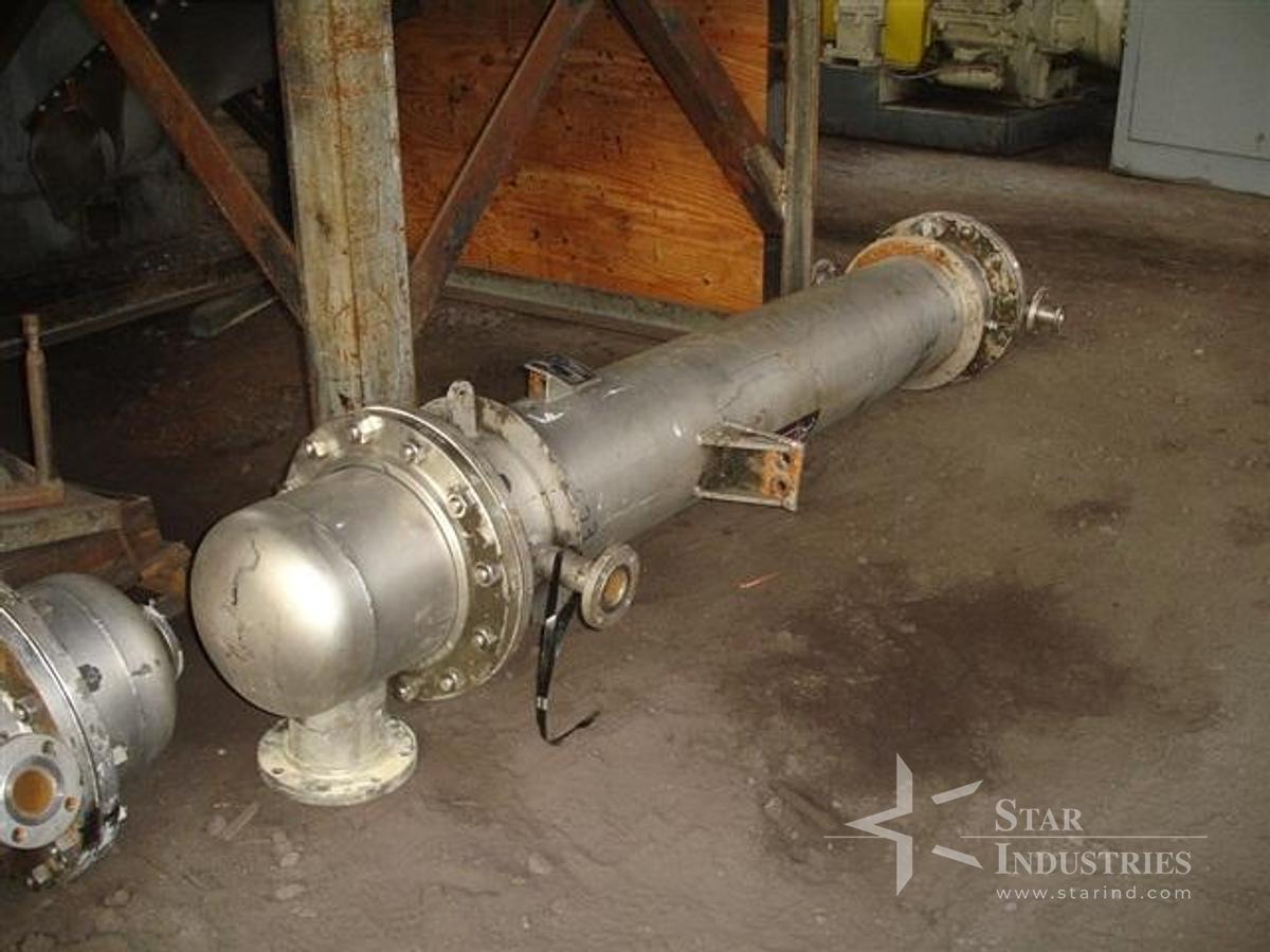 Used 219 SQ FT TITAN METAL FAB HEAT EXCHANGER