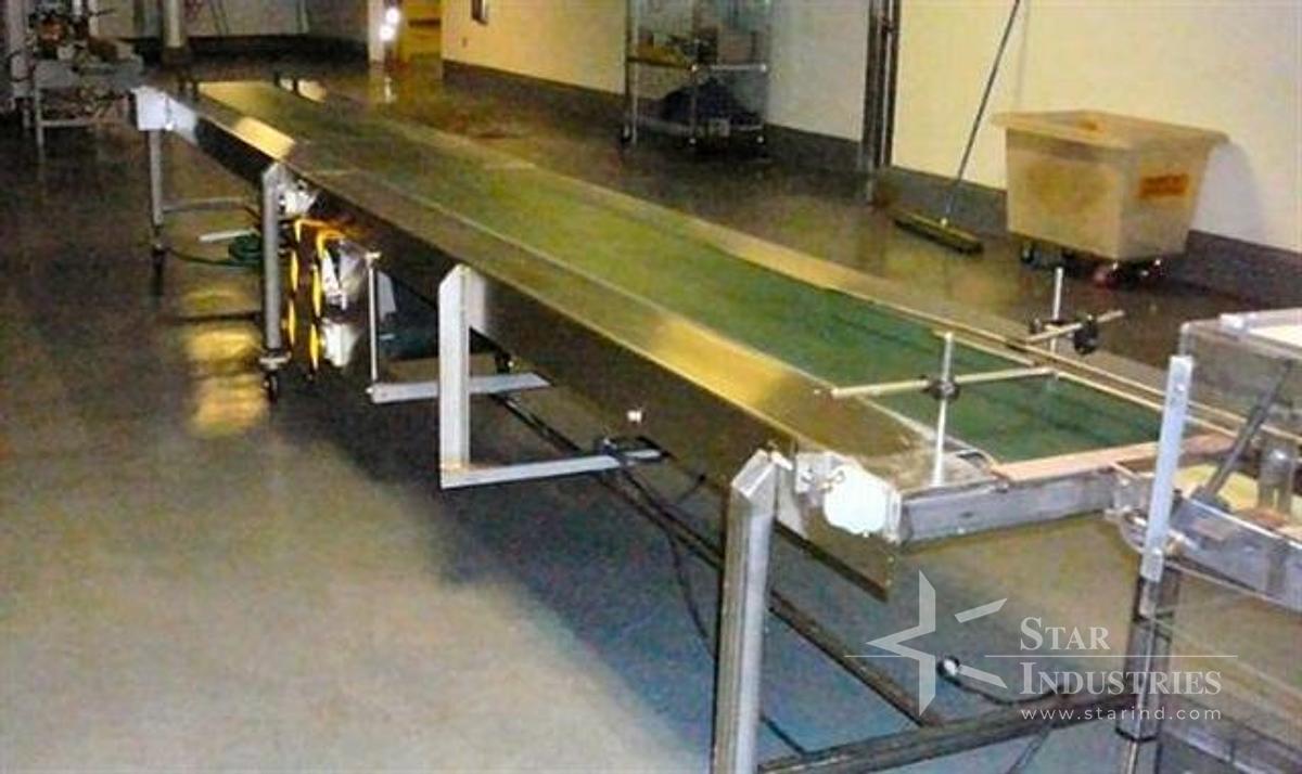Used Conveyor, 20' x 16" w/ DC drive