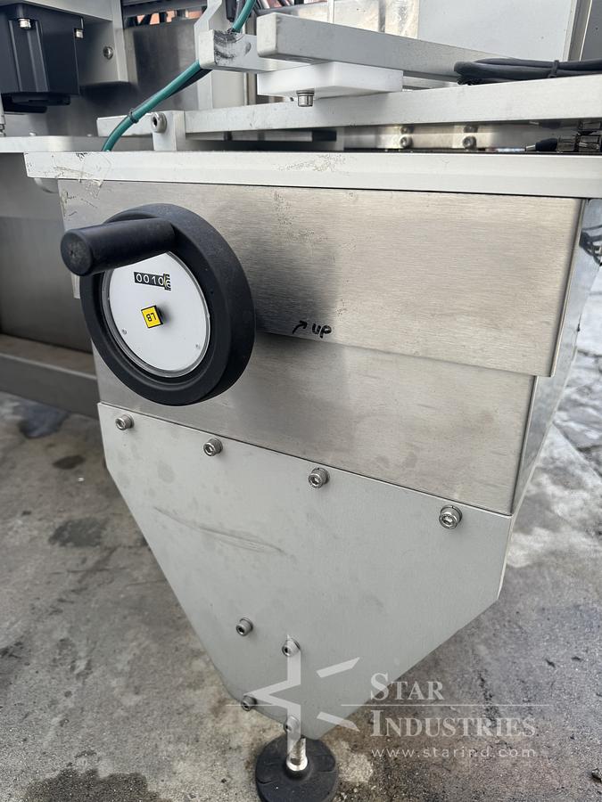 Used NJM Trotter W 127 Labeler w/ 3 Roll Splice
